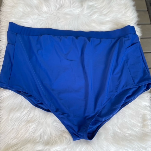 Torrid Ultra High-Rise Swim Bottom With Pockets - 6X - Picture 8 of 11